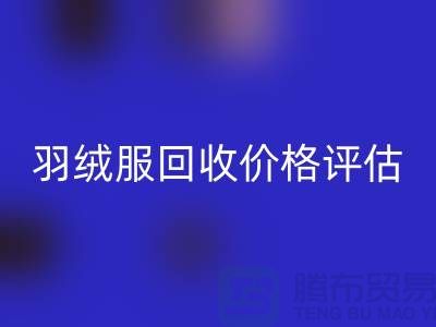 二手蒙口羽絨服回收平臺：價格評估、上門議價與現金收貨服務介紹