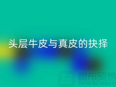 # 做皮鞋，頭層牛皮與真皮的抉擇