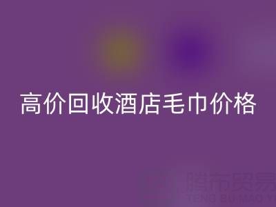 徐州回收毛巾浴袍，高價回收酒店毛巾價格——上海騰布貿易公司