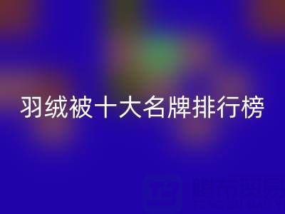 中國(guó)羽絨被十大名牌排行榜：權(quán)威盤(pán)點(diǎn)與選購(gòu)指南